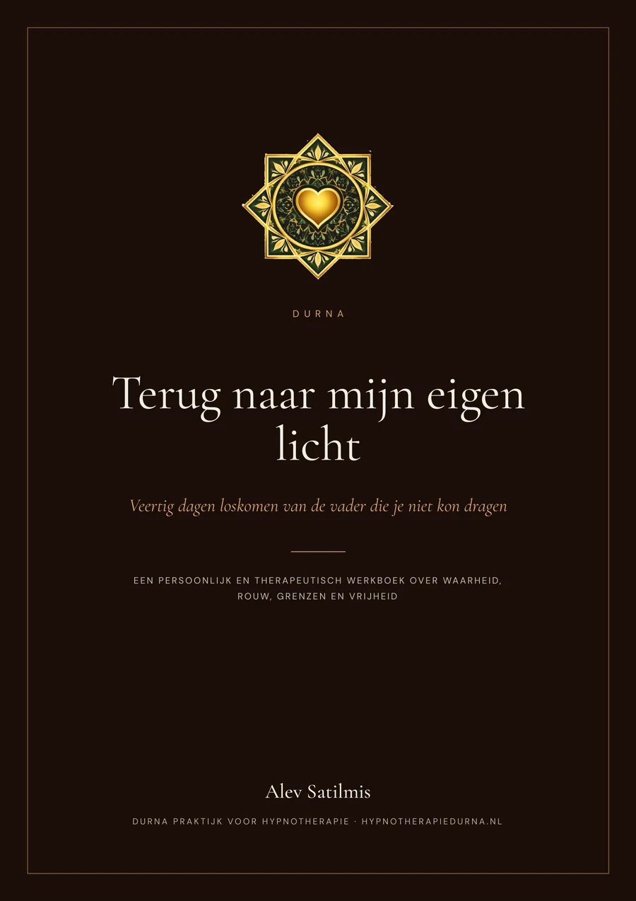 Omslag van het werkboek Terug naar mijn eigen licht